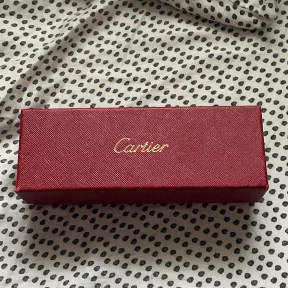 Cartier Red Eyeglass Box